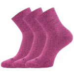 Kép VOXX Ponožky silné TAMI melírované MAGENTA MELÉ (3 páry)