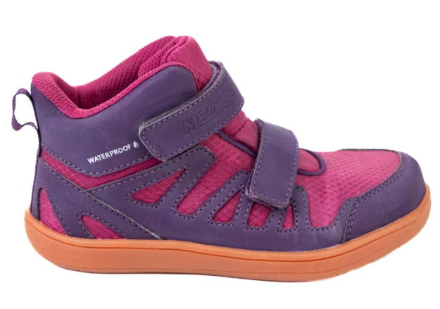 Kép Dětská barefoot kotníková obuv Medico růžová