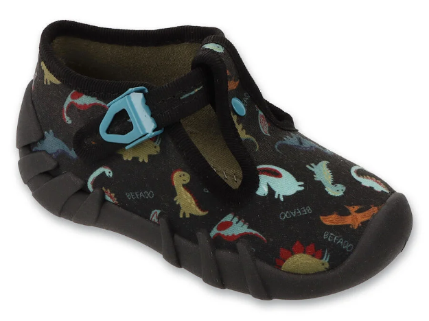 Kép BEFADO 110P538 chlapecké bačkorky SPEEDY dino
