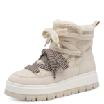 Kép Tamaris 1-26223-47-418 Női téli bokacsizma ivory