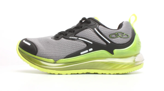 Kép Olympikus dětská sportovní obuv Game Dark Grey/Lemon