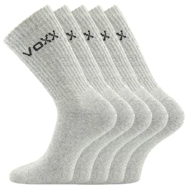 Kép VOXX Ponožky pánské froté HYDE 120 šedé melé (1 pack)