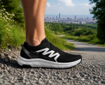 Kép FJORD BAREFOOT+ O1 NM Black/White Low