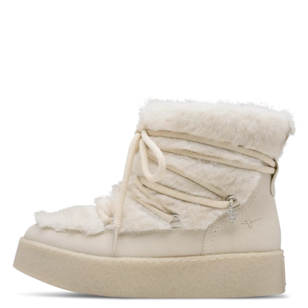 Kép Tamaris 1-26802-47-418 Női téli bokacsizma ivory