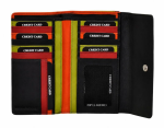 Kép Dámská peněženka BHPC Colorfull long combi - černá BH-2967-01 černá