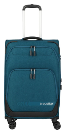 Kép Travelite Kick Off 4w M exp Petrol 69/73 L