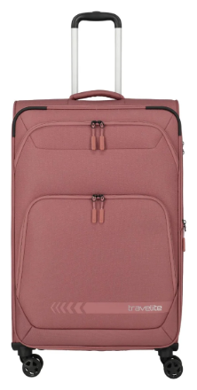 Kép Travelite Kick Off 4w L exp Rose 110/117