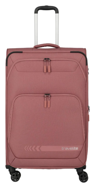 Kép Travelite Kick Off 4w L exp Rose 110/117