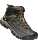 Kép KEEN Targhee III MID WP Men Férfi túrabakancs black olive/golden brown