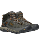 Kép KEEN Targhee III MID WP Men Férfi túrabakancs black olive/golden brown