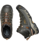 Kép KEEN Targhee III MID WP Men Férfi túrabakancs black olive/golden brown