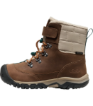 Kép KEEN Kanibou WP Youth Gyermek Téli bokacsizma dark earth/roasted pecan