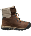 Kép KEEN Kanibou WP Youth Gyermek Téli bokacsizma dark earth/roasted pecan