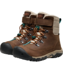 Kép KEEN Kanibou WP Youth Gyermek Téli bokacsizma dark earth/roasted pecan
