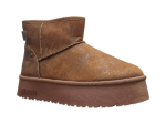 Kép Mustang 15M0202005 Női téli bokacsizma cognac