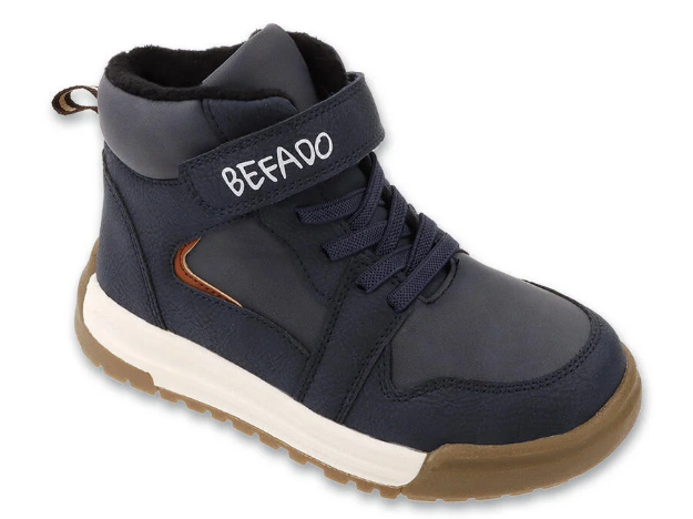 Kép BEFADO 169X064 podzimní boty ANIMAL tmmodré