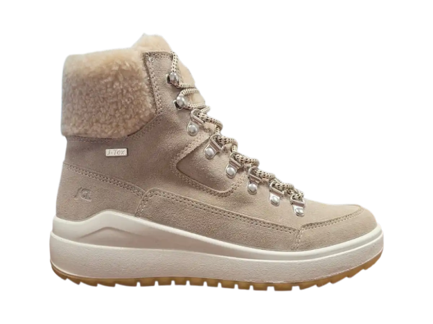 Kép JACALU A2844z41 Női téli bokacsizma bézs beige