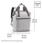 Kép Reisenthel Allrounder R Boucle Black 12 L