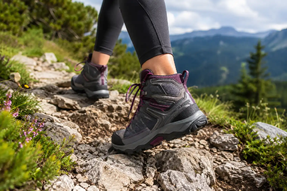 Női outdoor cipő membránnal tereptúrázáshoz