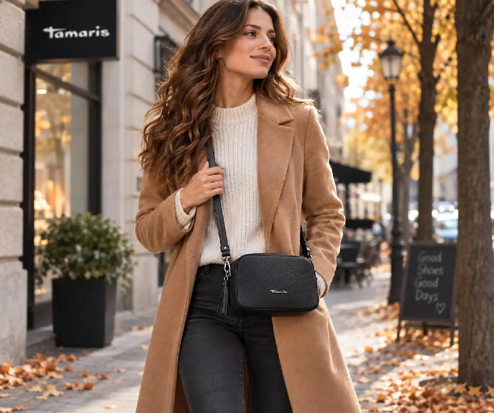 Tamaris női crossbody táska hosszú pánttal